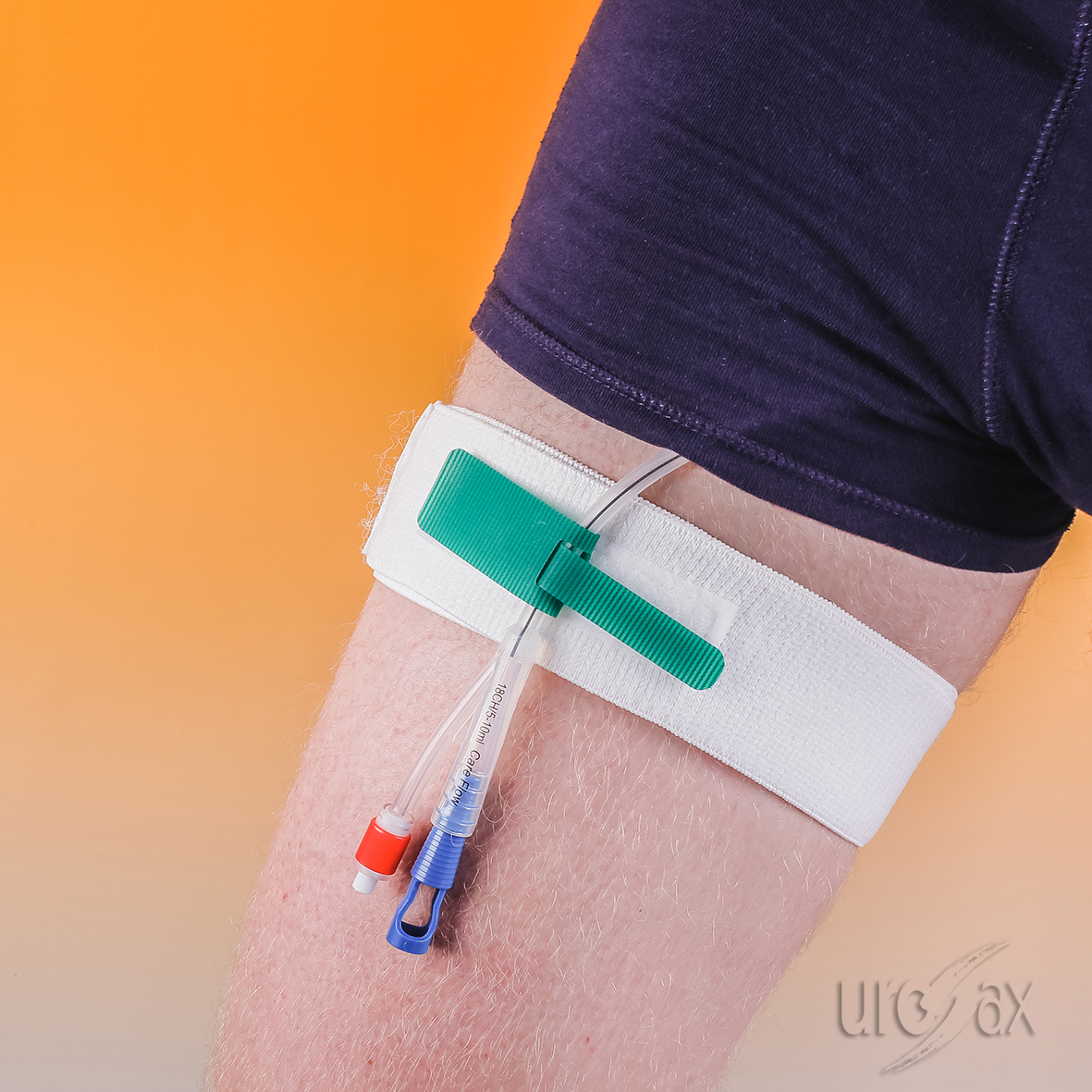 Katheterhalter mit Kletverschluss