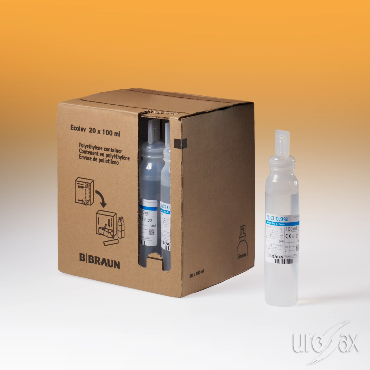 Spüllösung Ecolav 0.9 % Kochsalzlösung 20x100 ml