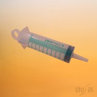 Wund- und Blasenspritze mit Luer-Adapter