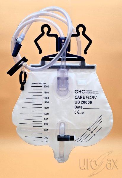 GHC Care Flow UB 2000S Bettbeutel – geschlossenes Urindrainagesystem